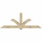 Ekena Millwork Redmond Rough Sawn Timber Gable Bracket, Douglas Fir, 96"W x 36"H x 6"D x 6"F, 9/12 Pitch GBW096X36X0606RED00RDF - alternate 1